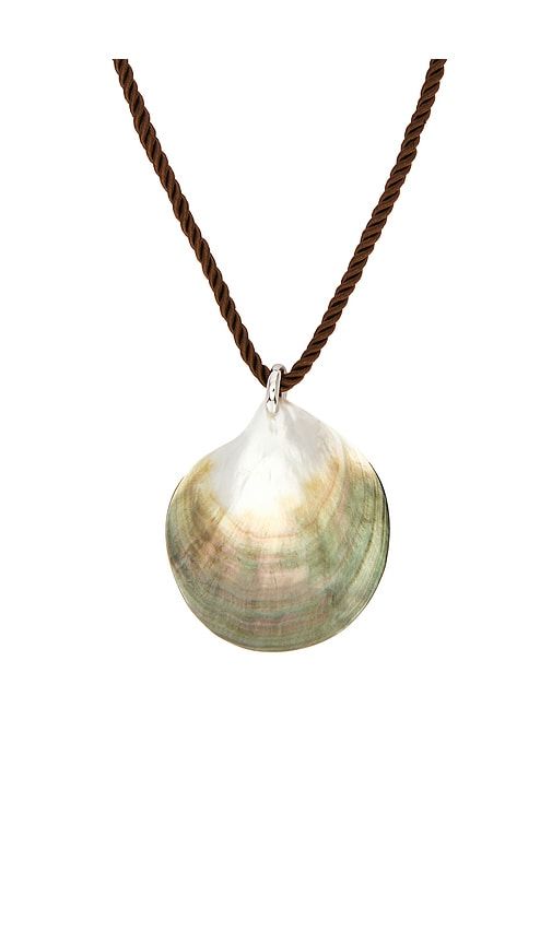 Julietta Shell Necklace in Brown - Julietta - Modalova