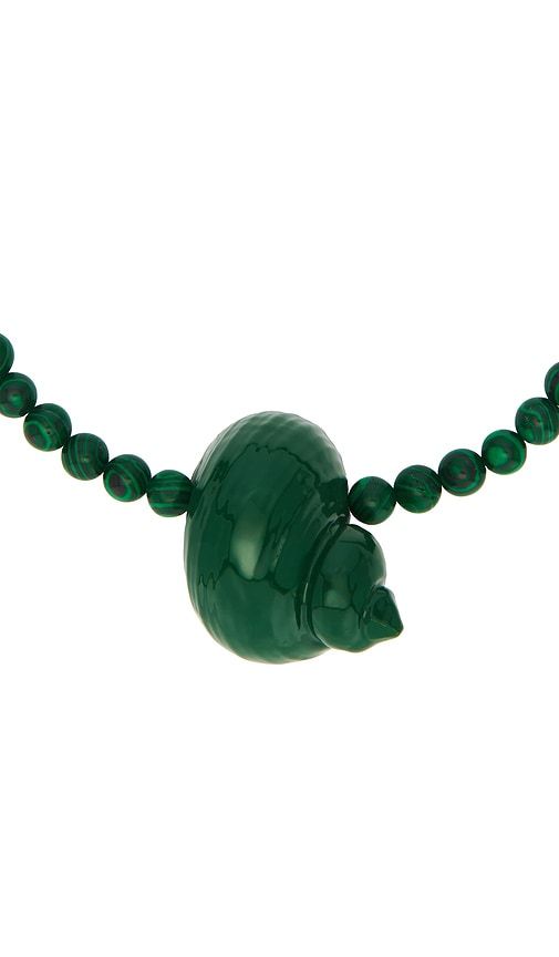 Julietta Mykonos Necklace in Green - Julietta - Modalova