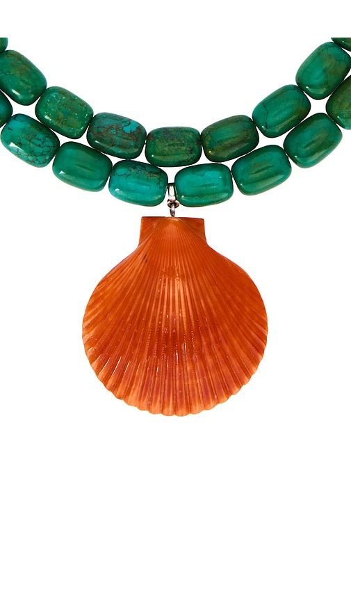 Julietta Luma Necklace in Green - Julietta - Modalova