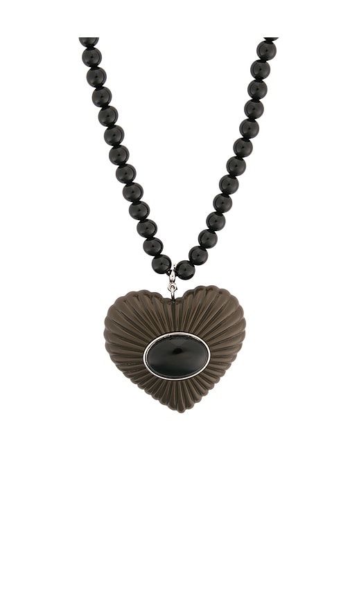 Julietta Solis Necklace in Black - Julietta - Modalova