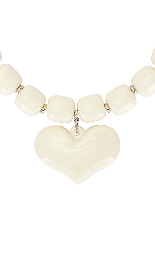 Julietta Amore Necklace in Ivory - Julietta - Modalova