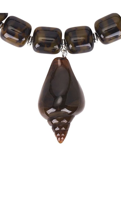 Julietta Concha Necklace in Brown - Julietta - Modalova