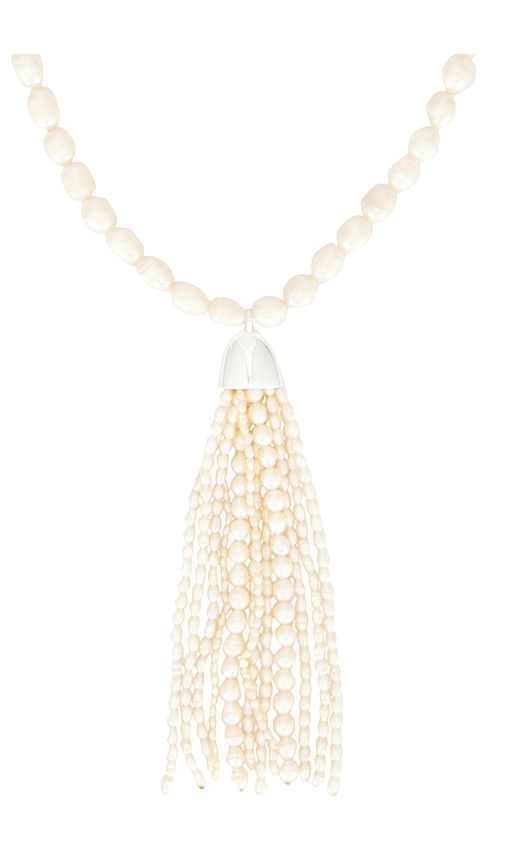 Julietta Delfina Necklace in Ivory - Julietta - Modalova