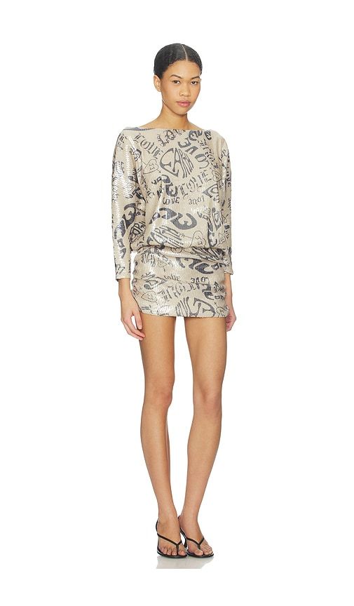 Sequin Disco Dress in . - size S (also in XS) - Juliet Johnstone - Modalova