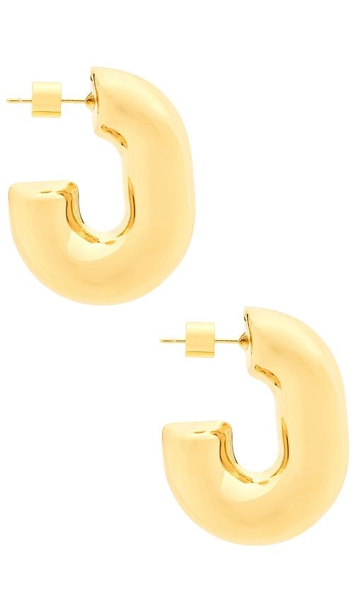 Kayla Link Earrings in Metallic - joolz by Martha Calvo - Modalova