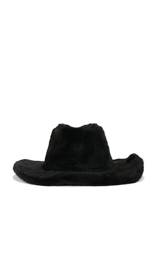 Faux Fur Cowboy Hat in - jocelyn - Modalova