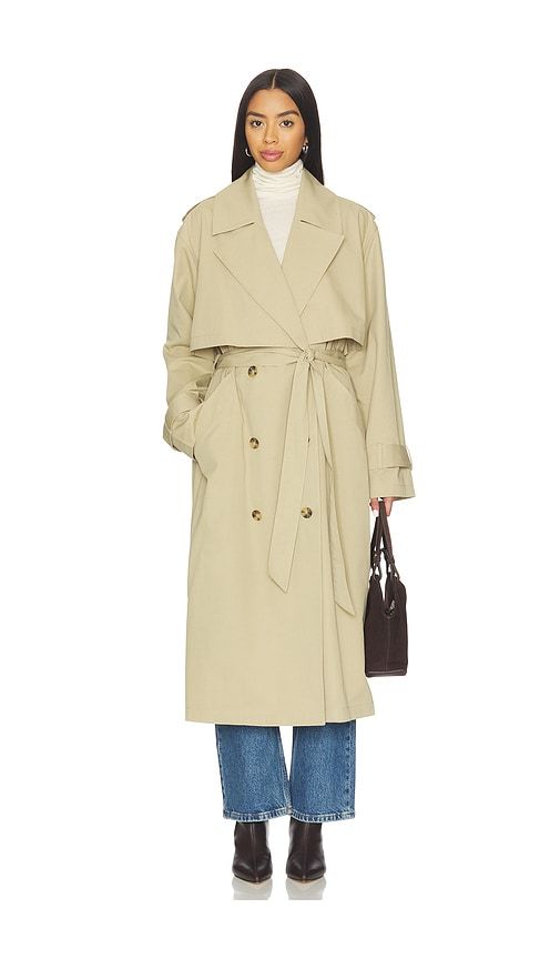 The Elizabeth Trench Coat in Cream. - size M (also in XS) - Joe's Jeans - Modalova