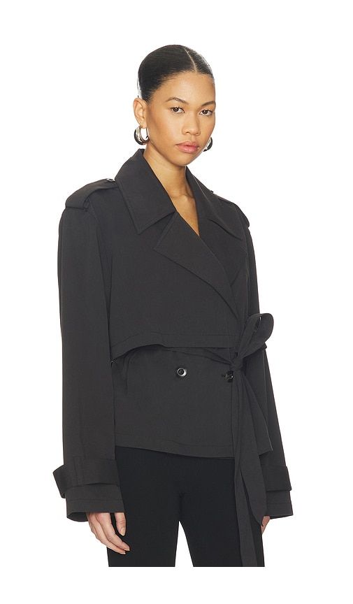 The Liz Cropped Trench Coat in . - size L (also in S) - Joe's Jeans - Modalova