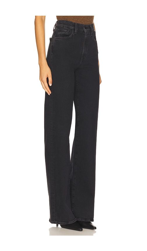 Mia High Rise Wide Leg in Black. - size 24 (also in 25, 30) - Joe's Jeans - Modalova