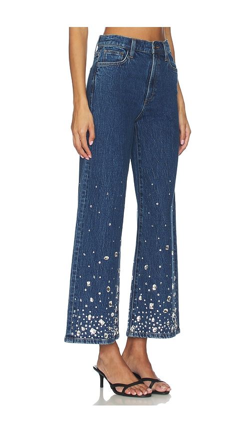 The Mia Ankle Stone Embellished Jeans in Blue. - size 23 (also in 26, 27, 31, 33) - Joe's Jeans - Modalova