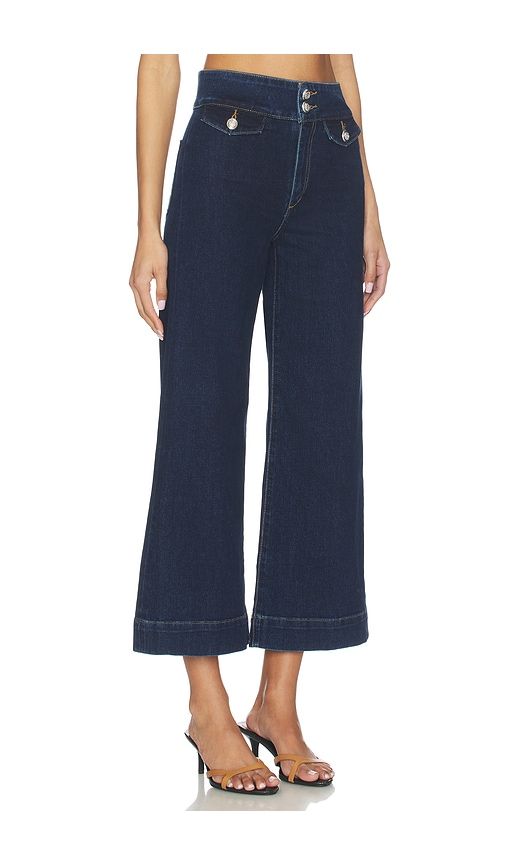 The Ellia Wide Leg Ankle Jeans in Blue. - size 26 (also in 28, 33) - Joe's Jeans - Modalova