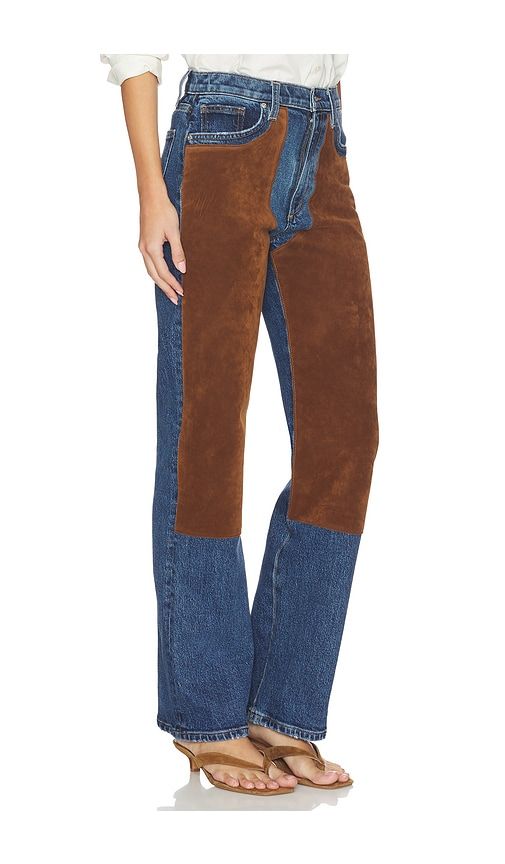 X WeWoreWhat The Jami Chap Jean in Blue,Cognac. - size 28 (also in 32) - Joe's Jeans - Modalova