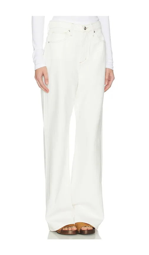 The Harlowe Wide Leg Jeans in White. - size 26 (also in 31, 32, 33, 34) - Joe's Jeans - Modalova
