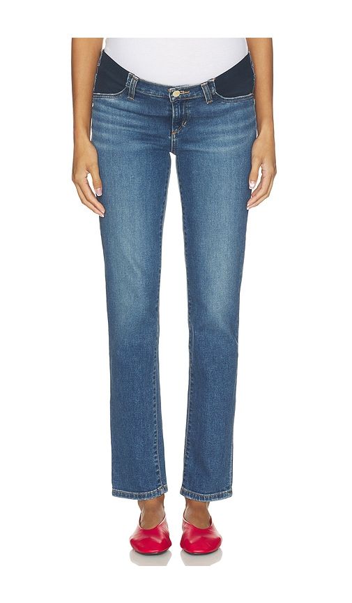 The Lara Cigarette Maternity Jean in Blue. - size 23 (also in 24, 25, 26, 28) - Joe's Jeans - Modalova