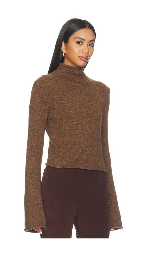 The Jane Roll Neck Sweater in Brown. - size L (also in M, XL, XS) - Joe's Jeans - Modalova