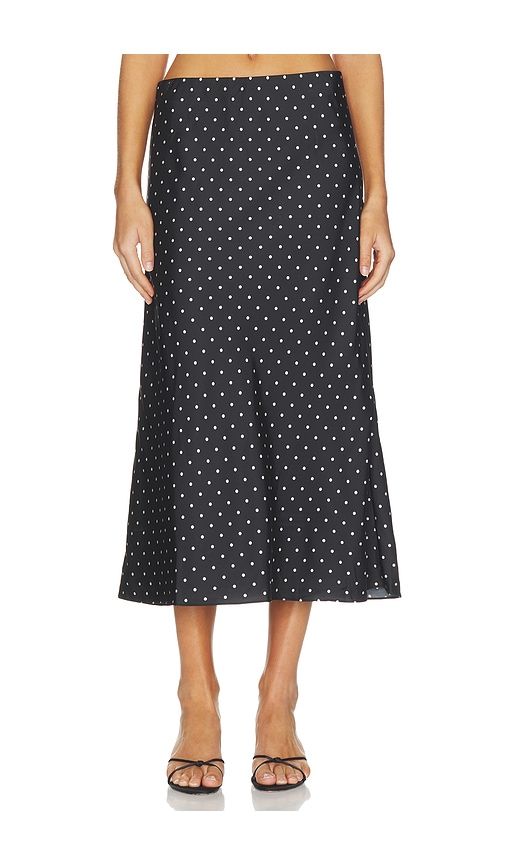 The Ines Midi Skirt in Black. - size L (also in M, S, XS) - Joe's Jeans - Modalova