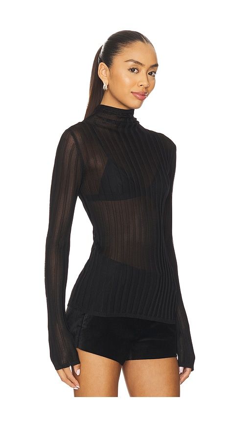 The Lana Ribbed Turtleneck Top in . - size S (also in XS) - Joe's Jeans - Modalova
