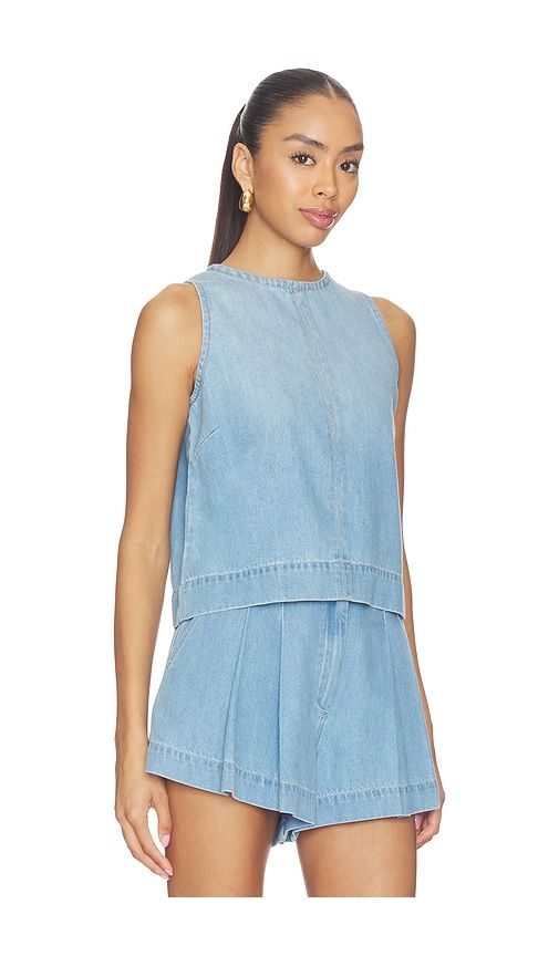 The Denim Shell Top in Blue. - size L (also in M, S, XS) - Joe's Jeans - Modalova