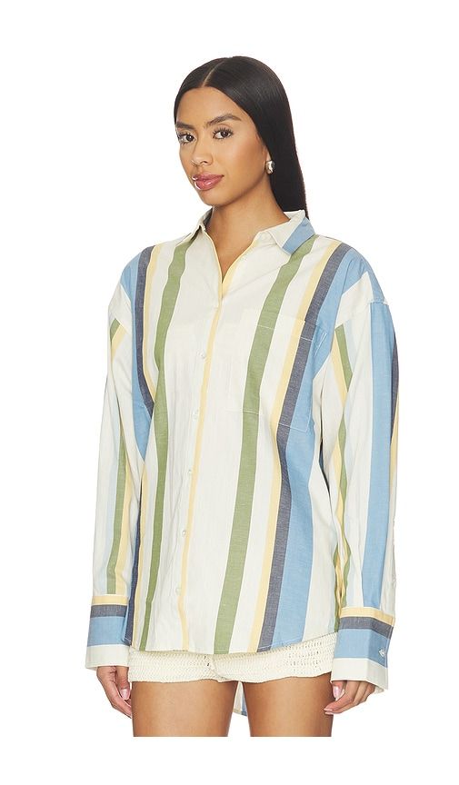The Boyfriend Button Down Shirt in Beige. - size L (also in M, S, XL, XS) - Joe's Jeans - Modalova