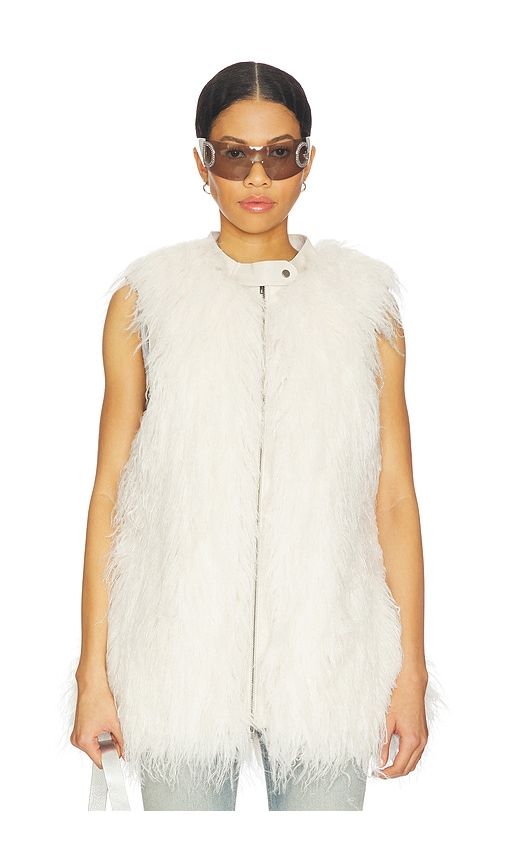 Mongolian Biker Gilet in . - size M/L (also in XS/S) - Jaded London - Modalova