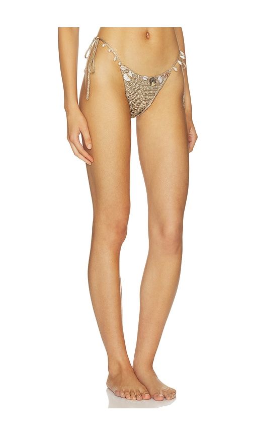 Anatase Crochet With Hanging Shells Bikini Bottom in . - size L (also in M, S, XS) - Jaded London - Modalova