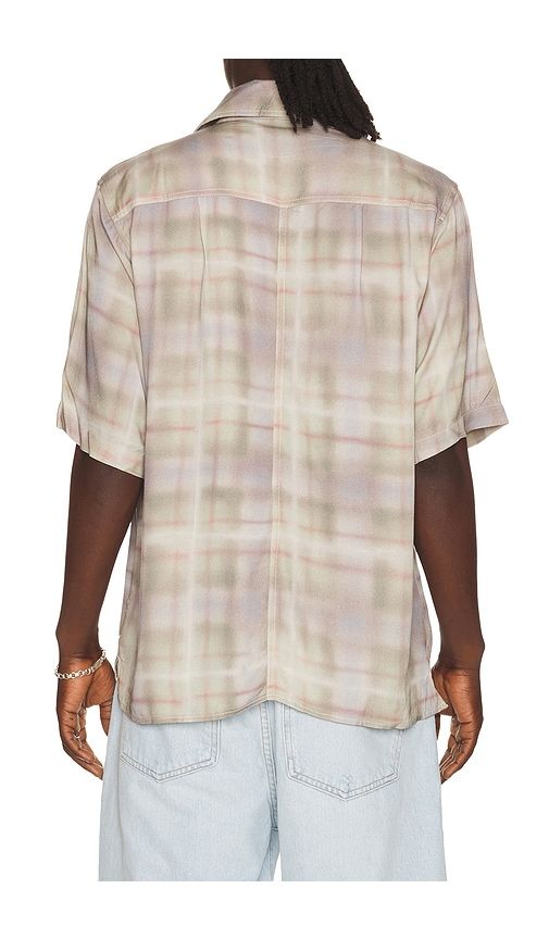 Airbrush Button Up Shirt in Brown. - size S (also in XL/1X) - Jungles - Modalova