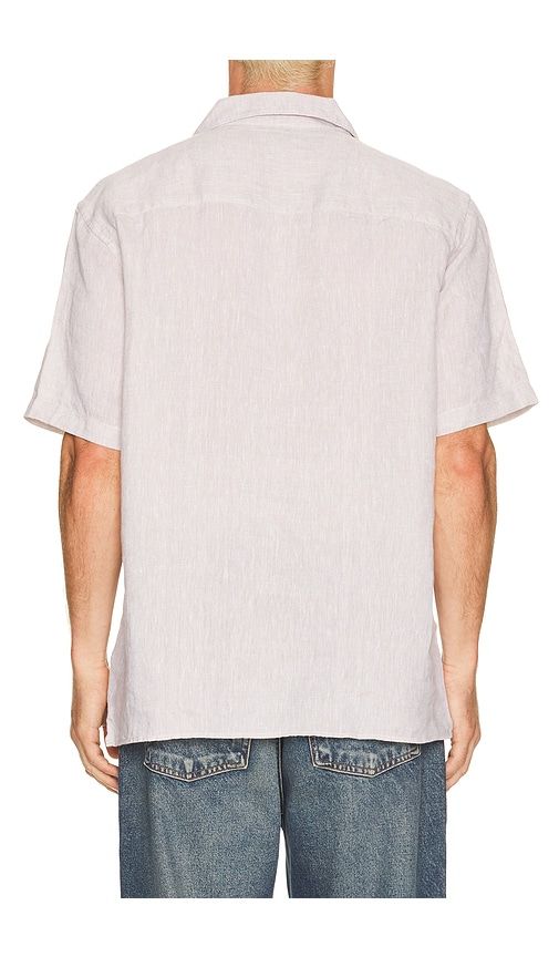 Elio Linen Shirt in Brown. - size L (also in M, S, XL/1X) - J.Lindeberg - Modalova