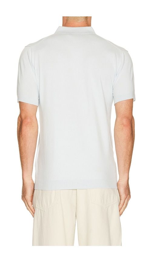 Ridge Knitted Polo in White. - size L (also in M, S, XL/1X) - J.Lindeberg - Modalova
