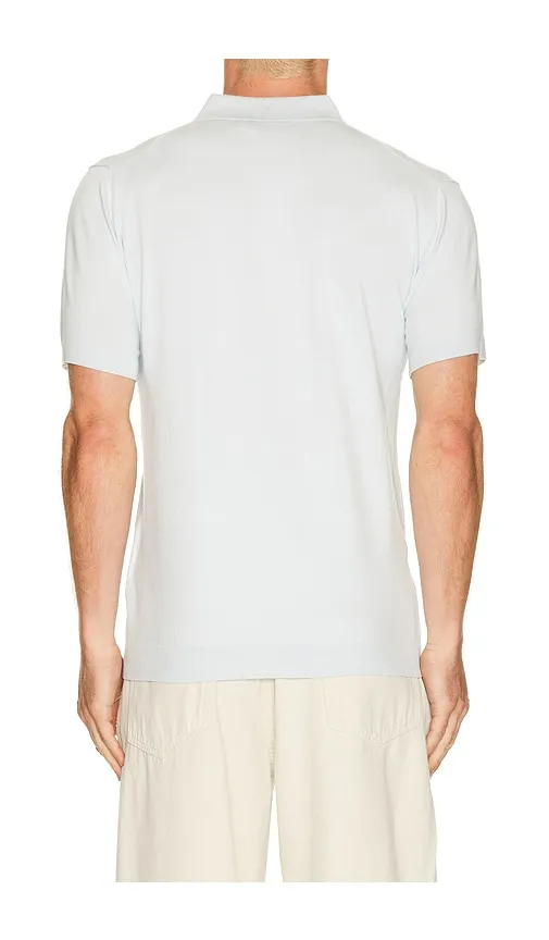 Ridge Knitted Polo in White. - size M (also in S, XL/1X) - J.Lindeberg - Modalova