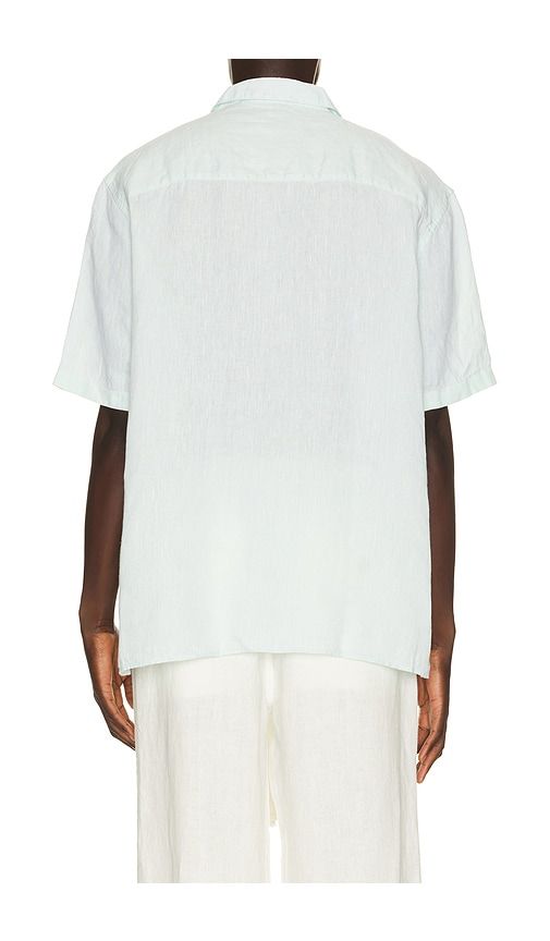 Elio Linen Shirt in Green. - size L (also in M, S, XL/1X) - J.Lindeberg - Modalova