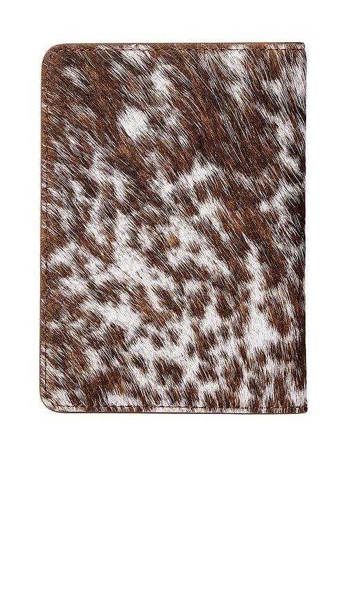 Cow Print Small Travel Wallet in - July - Modalova