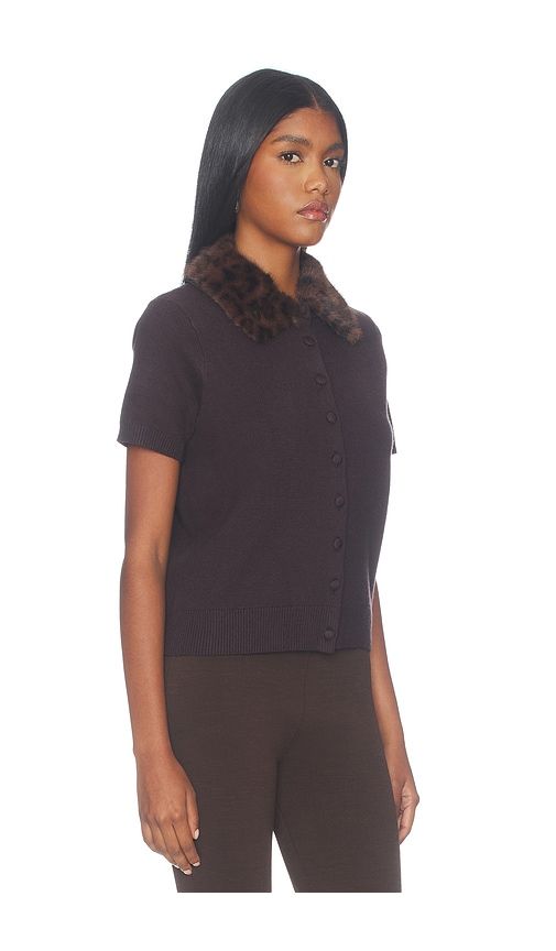 Hanson Top in Brown. - size L (also in M, S, XL, XS) - John & Jenn by Line - Modalova