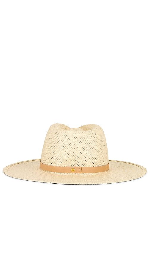 Sherman Hat in Neutral. - size L (also in M, S) - Janessa Leone - Modalova