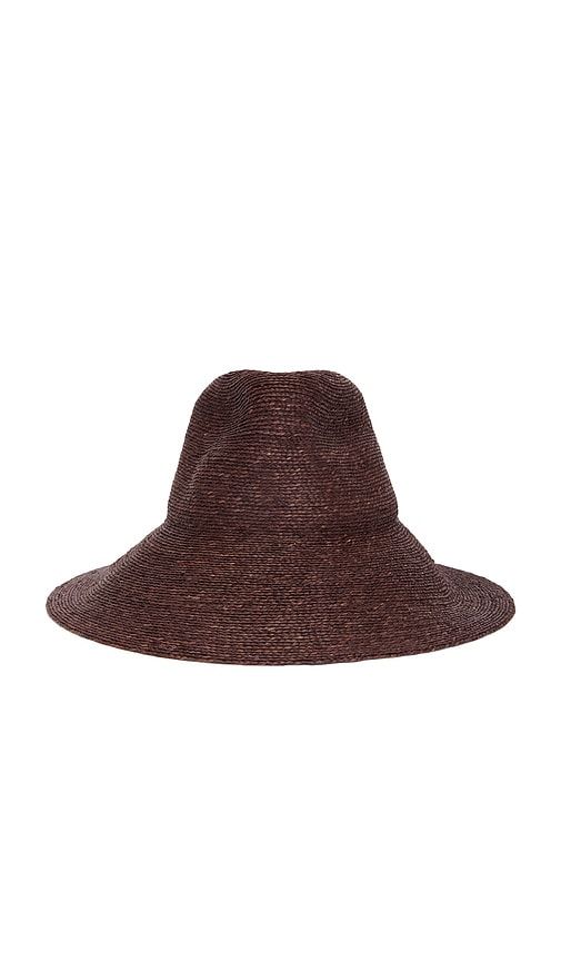 Colette Hat in Brown. - size L (also in M, S) - Janessa Leone - Modalova