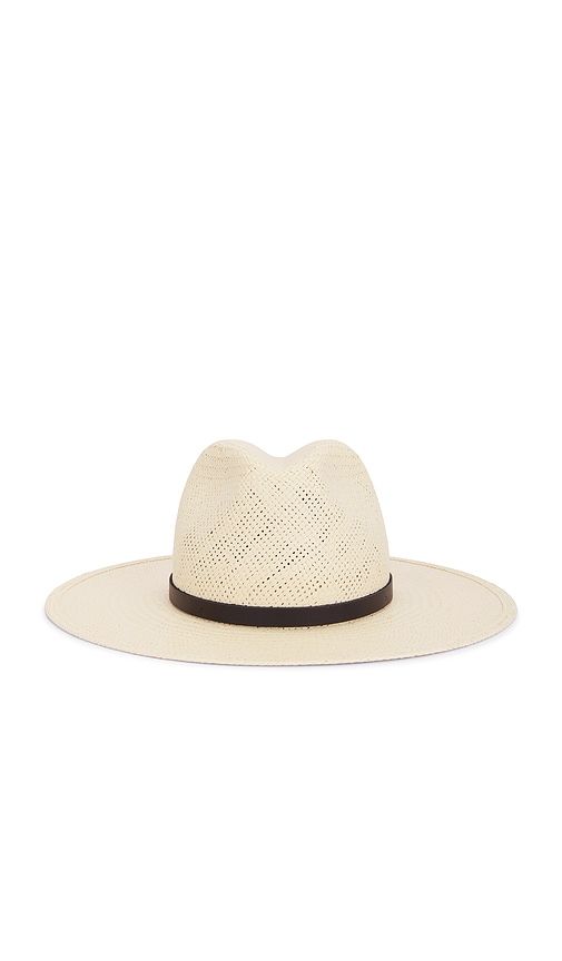 Lyra Hat in Neutral. - size L (also in M, S) - Janessa Leone - Modalova