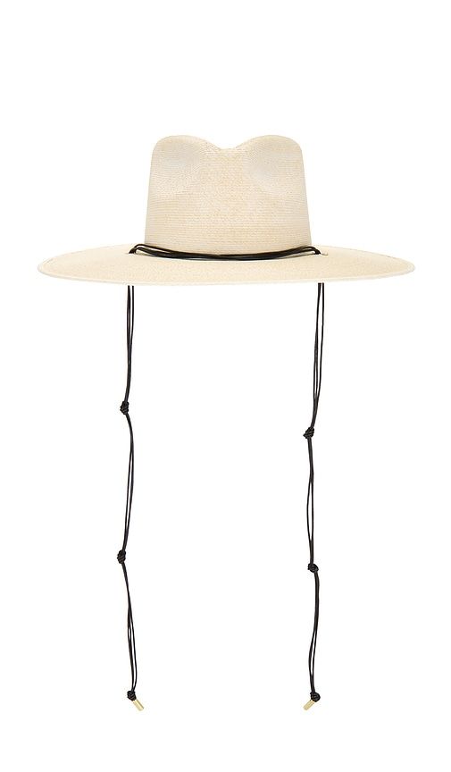 Codi Fedora Hat in Cream. - size L (also in M, S) - Janessa Leone - Modalova