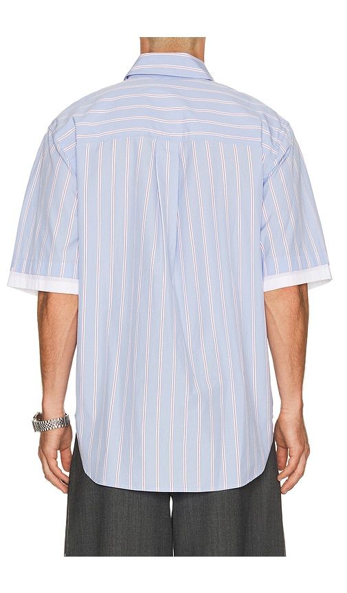 Steven Double Layer Shirt in Blue. - size L (also in M) - SIMKHAI - Modalova