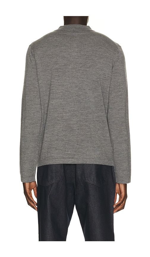 Reynolds Long Sleeve Polo in Grey. - size L (also in M, S, XL/1X, XXL/2X) - SIMKHAI - Modalova