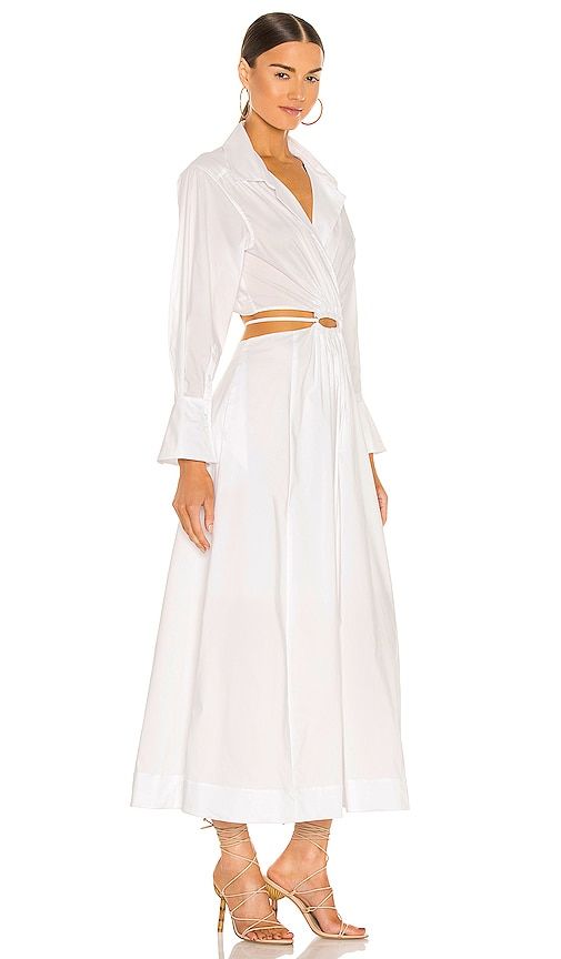 Alex Pleated Cut Out Dress in . - size L (also in M, S, XS) - SIMKHAI - Modalova
