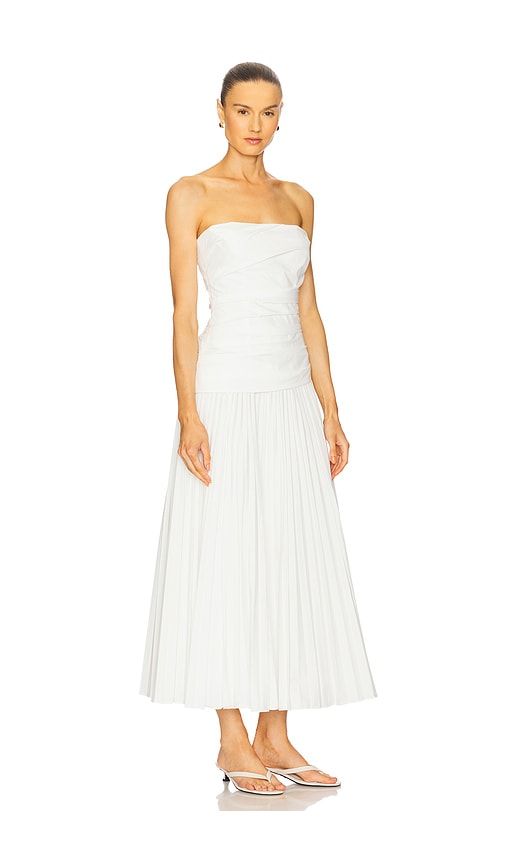 Arie Strapless Bustier Midi Dress in . - size 0 (also in 10, 8) - SIMKHAI - Modalova