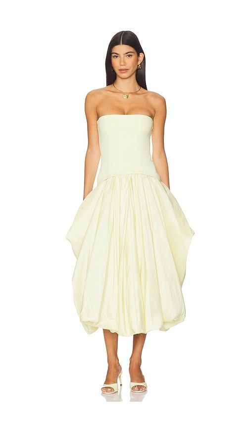 Izzy Midi Dress in Lemon. - size L (also in M, S, XS) - SIMKHAI - Modalova