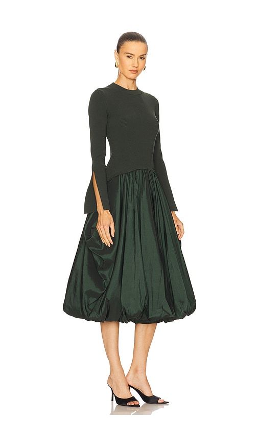 Kenlie Midi Dress in Dark Green. - size M (also in S, XS) - SIMKHAI - Modalova