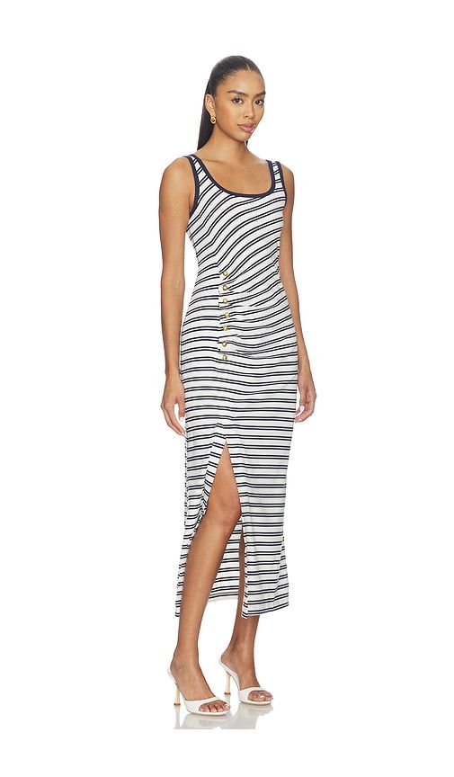 Becker Cotton Jersey Midi Dress in Navy. - size L (also in M, S, XS) - SIMKHAI - Modalova