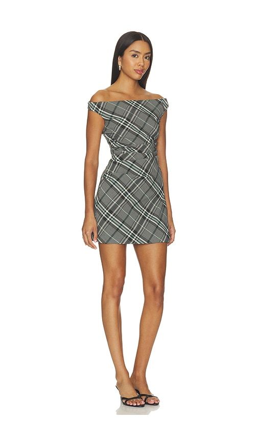 Wells Off-shoulder Mini Dress in Multi. - size 0 (also in 10, 2, 4, 6, 8) - SIMKHAI - Modalova