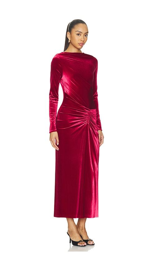 Ferrera Long Sleeve Dress in Red. - size L (also in M, S, XS) - SIMKHAI - Modalova