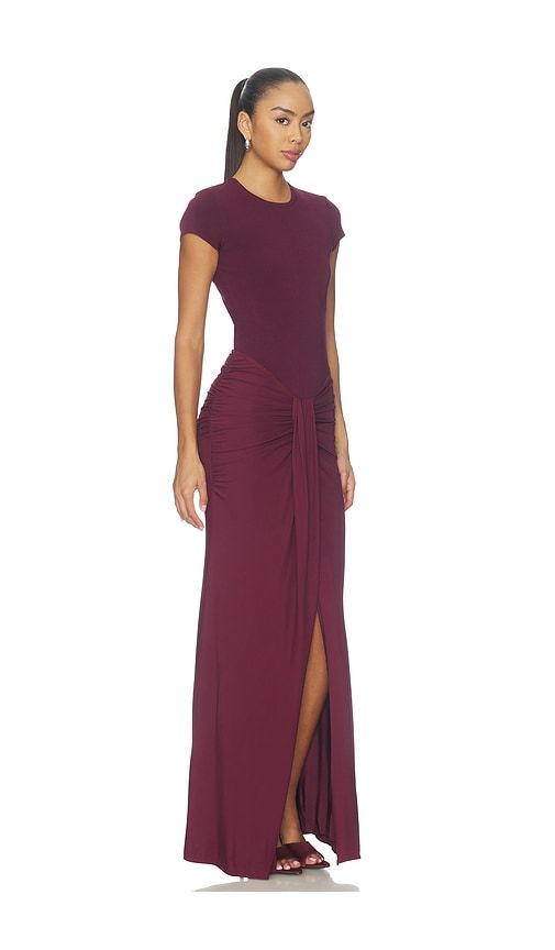 Matilde Short Sleeve Gown in Purple. - size 0 (also in 10, 2, 4, 6, 8) - SIMKHAI - Modalova