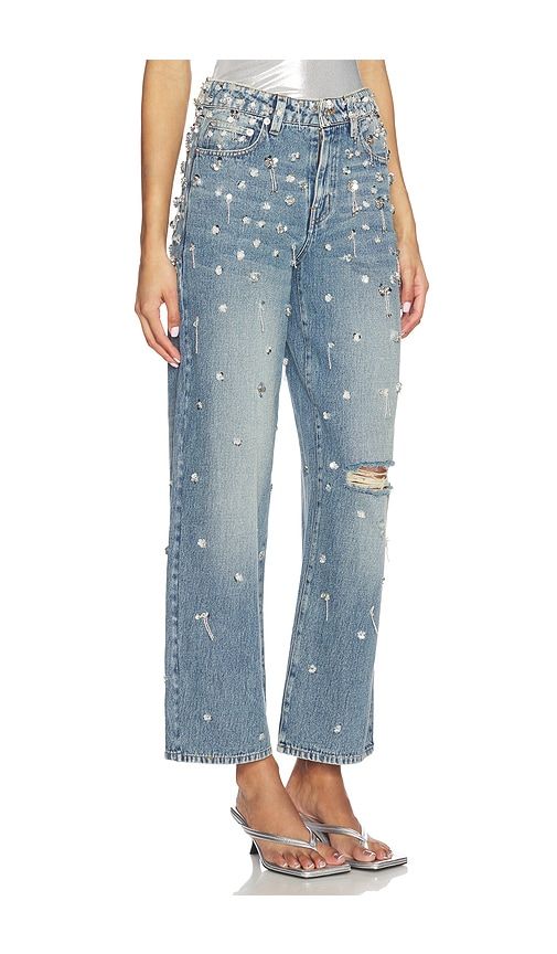 Zealand Embellished Pant in Blue. - size 25 (also in 28) - SIMKHAI - Modalova
