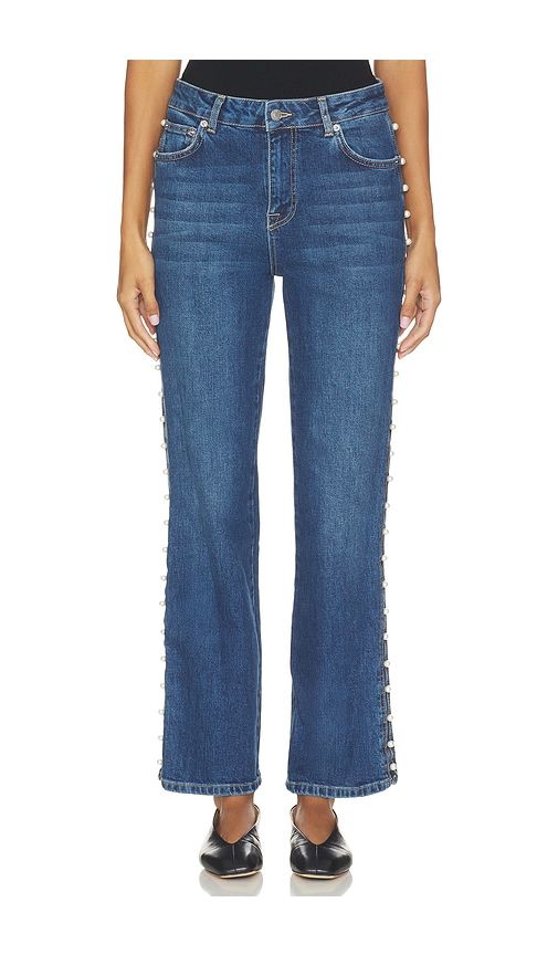 Amelia High Rise Jeans in Blue. - size 24 (also in 25, 26, 27, 28, 29, 30) - SIMKHAI - Modalova
