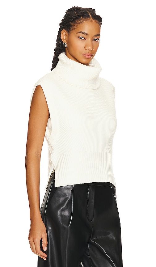 Maple Sweater Top in White. - size L (also in M, S) - SIMKHAI - Modalova