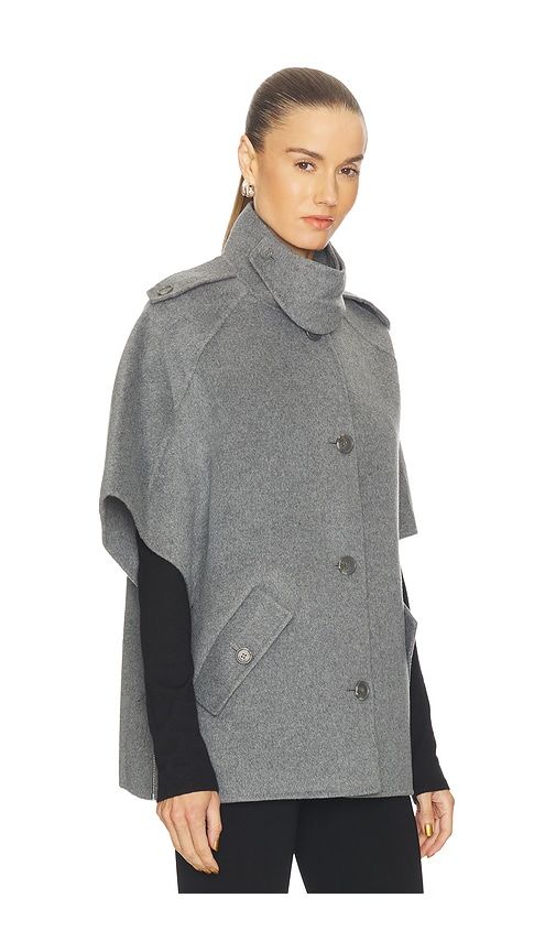 Jones Cape Jacket in Grey. - size L (also in S) - SIMKHAI - Modalova